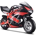 MotoTec Gas Pocket Bike Gt 49Cc 2 Stroke Red