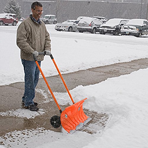 4 Snow+Plow+Shovel+Pusher+Wheels