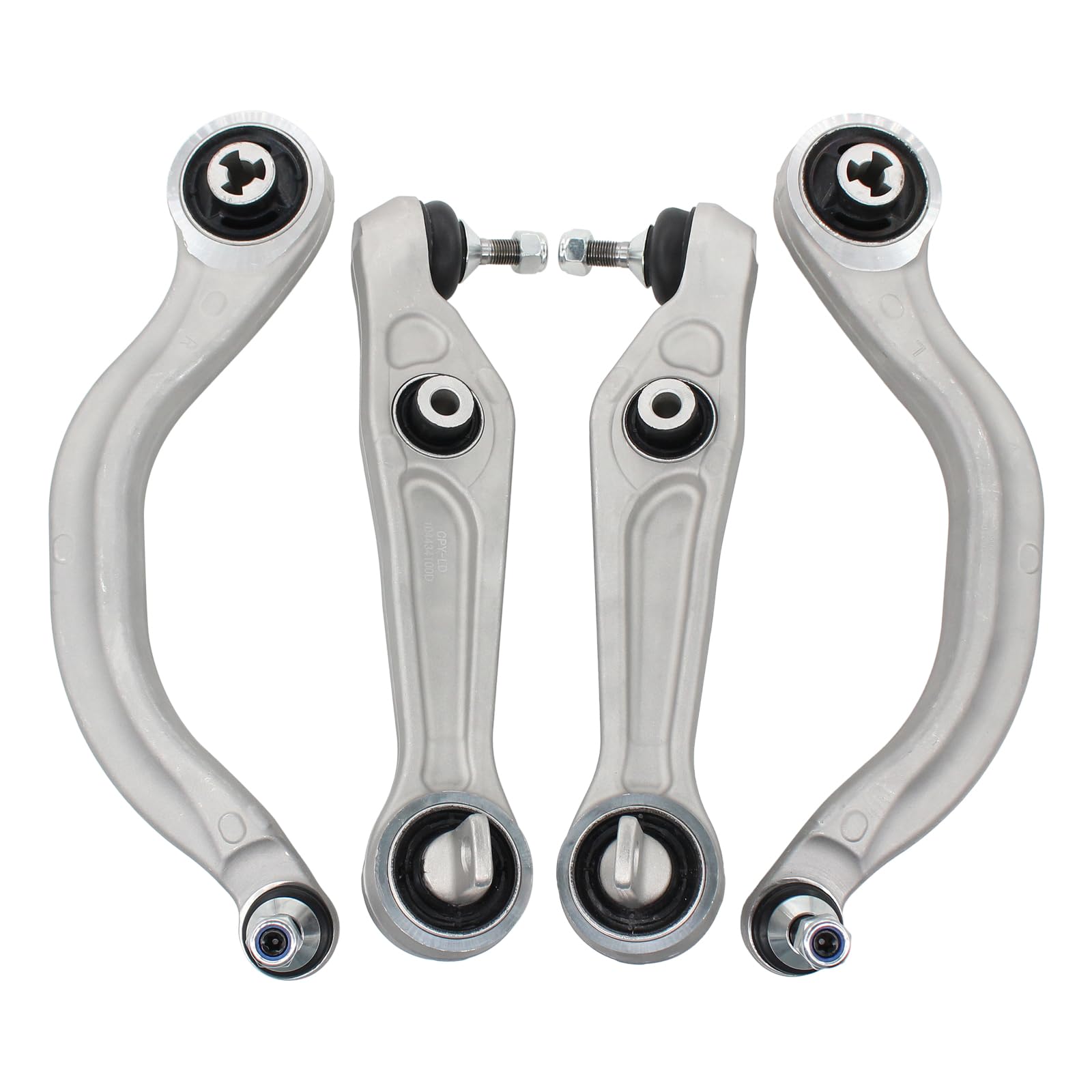 Photo 1 of Roneeson 4Pcs Front Lower Left Right Side Suspension Control Arm with Ball Joint Assembly for Tesla Model 3 2017-2022, Model Y 2019-2022