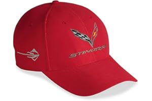 SR1 PERFORMANCE C7 Stingray Performance Hat - Officially Licensed Chevrolet Cap Red