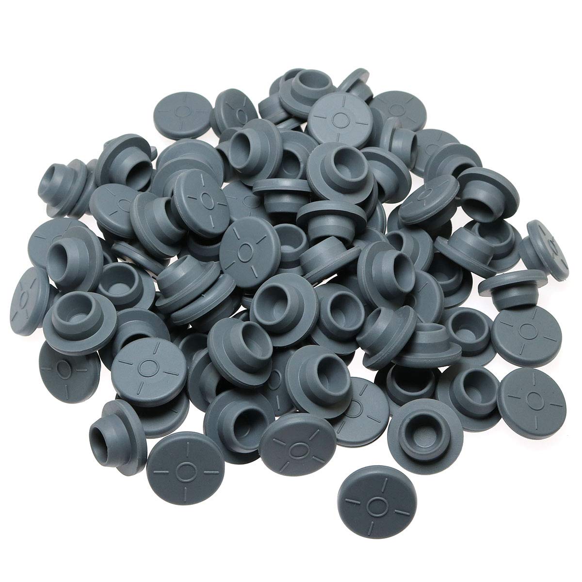 Photo 1 of MEETOOT 100pcs Butyl Rubber Stopper 20mm Vial Rubber Stopper Set Medicine Packing Bottle Inner Stopper for Opening Glass Vial and Liquid Culture Jars