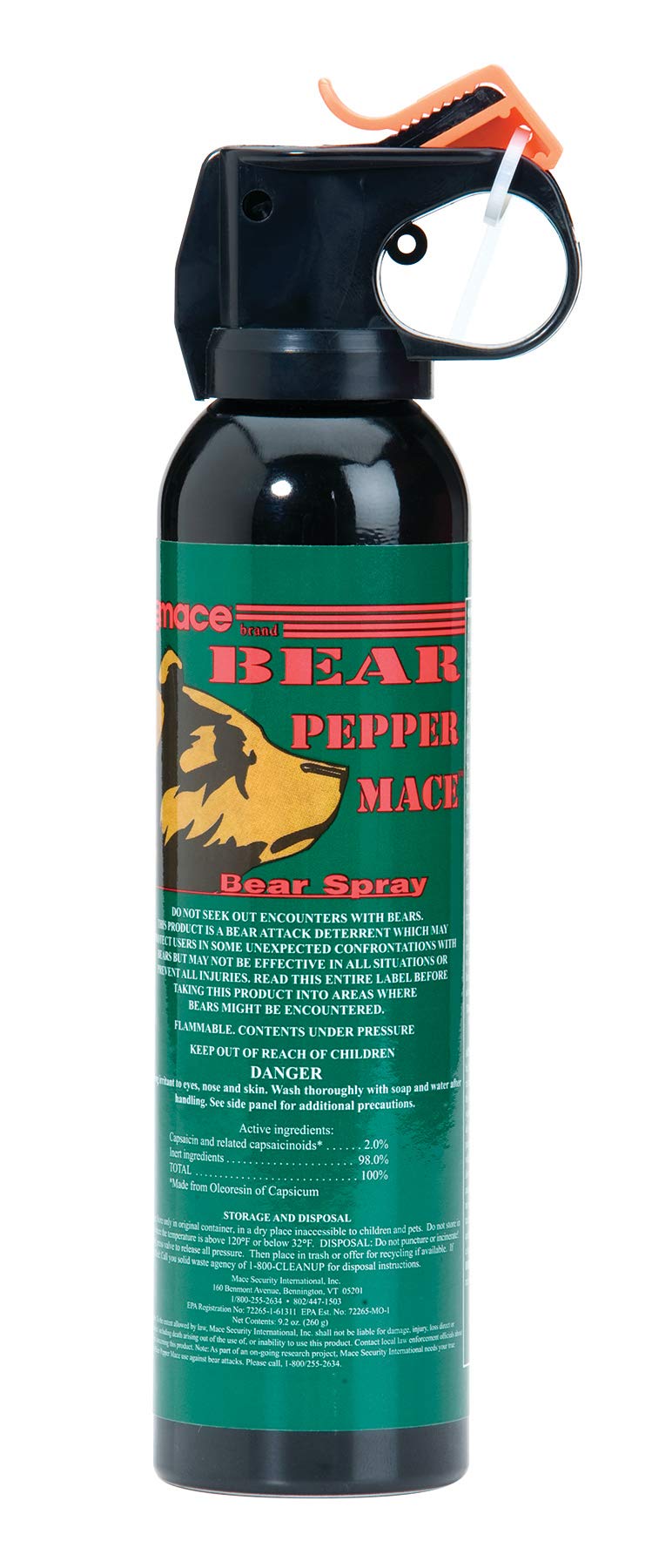 Mace Brand Personal Security Products Guard Alaska Maximum Strength