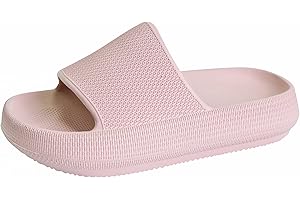 WYSBAOSHU Kids Cloud Slides Girls Boys Slip On Slide Sandals Comfort Non-Slip Thick Sole Slippers Summer Shower Shoes Pool Beach Water Shoes