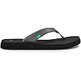 Sanuk Yoga Mat II | Flip Flops for Women | Yoga Sandals For Women | Women's Beach Sandals | Memory Foam Footbed
