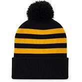COUVER Unisex Striped Knit Beanie Hat | Warm Soft Acrylic Winter Skull Cap for Men, Women, Adults