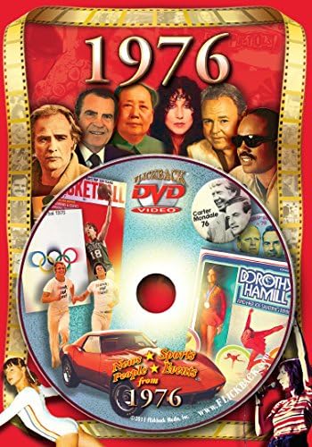 Flickback 1976 Flickback DVD Greeting Card: 42nd Birthday or 42nd Anniversary