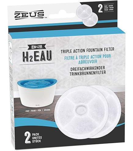 Amazon.com: Zeus 91404 Action Triple Filter Dog Drinking Fountain