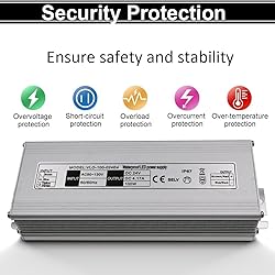 NISICO 24V LED Power Supply 100W Low Voltage