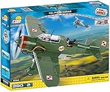 COBI Small Army II WW Planes PZL P-23B Karaś Building Blocks Set