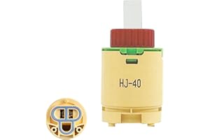 QLXAQLX HJ-40 (JL01GJ) Faucet Cartridge Replacement 40mm Diameter Shower Cartridge,Compatible with Replaces Cartridge on Many Brands Shower and Tub Cartridge