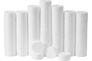 FFchuanhe 2 Inch 64-Pack Foam Circles for Crafts (1 Inch Thick), Foam Discs for DIY Projects, Cakes and Decorations, Sculpture, Modeling, Arts and Crafts Supplies