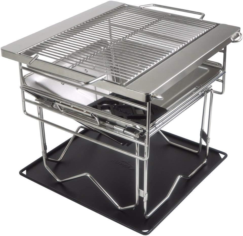 AceCamp Charcoal Grill Portable Folding Grill Folding Grill Camping