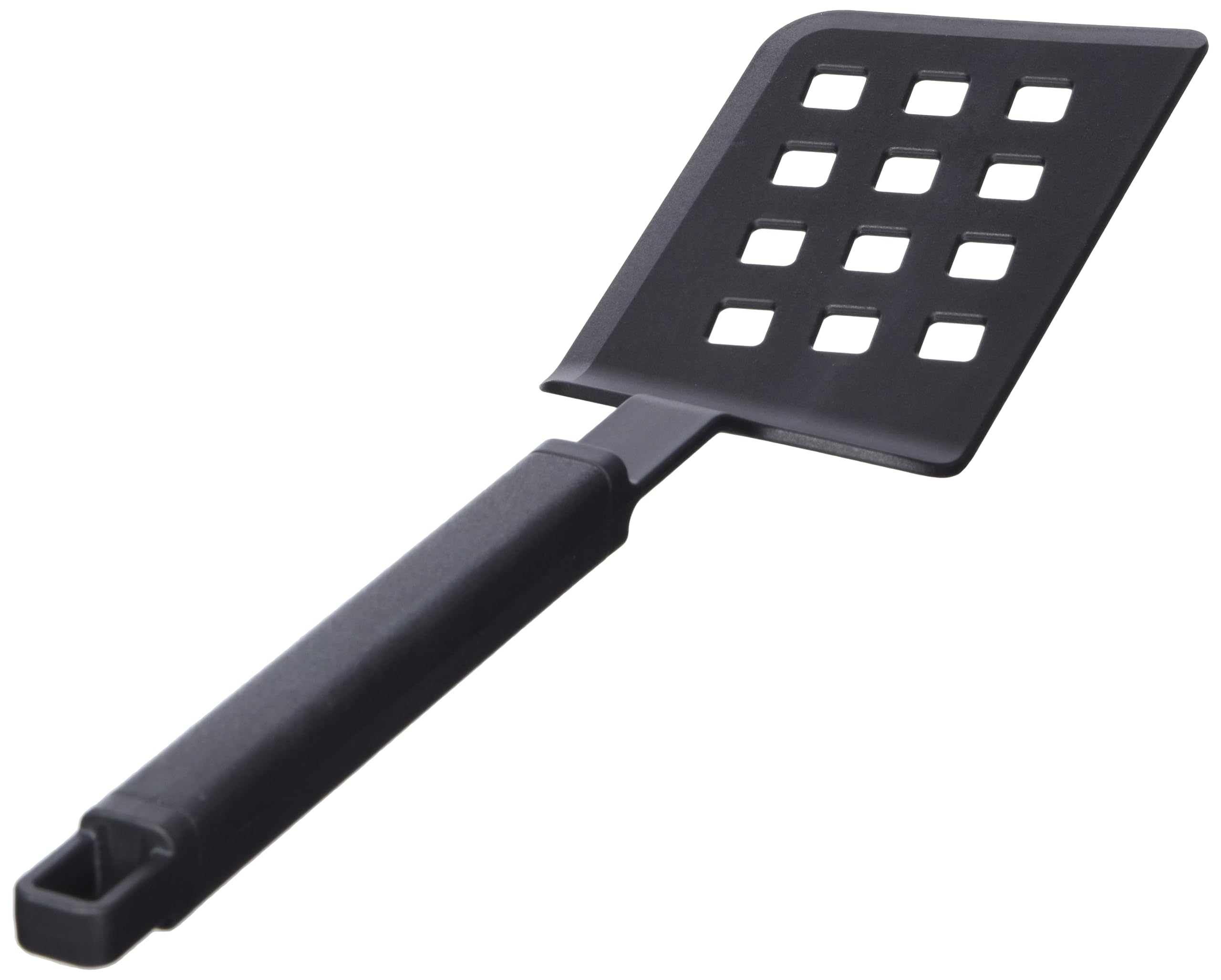 Fackelmann Plastic Turner, Black, 12.6-Inch