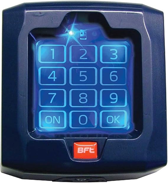 Pulsantiera Digitale Radio BFT Q.BO Touch - Made In Italy, Per Cancelli E Automatismi