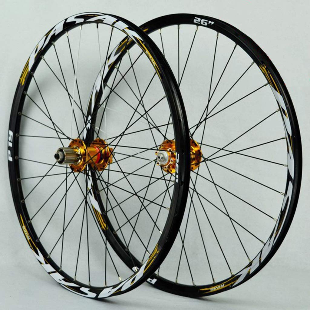 Xiami Mountain Bike Wheel Set 26/27.5/29 Inch Disc Brake Aluminum Alloy Rim 32H Quick Release Casset
