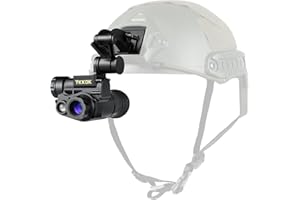TKKOK M60 Night Vision Goggles Monocular Helmet for Adults,Mount Suitable Fast Helmet IP66 1080P