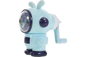jojofuny Adjustable Space Bunny Manual Pencil Sharpener for Compact Small Handheld Back to School Sharpener