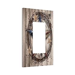 Outlet Covers Rustic Western American Flag Barn