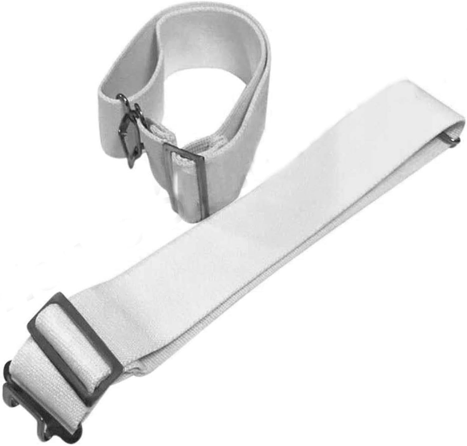 Scottish Highland Elasticated White Kilt Sock Hose Garters perfect for