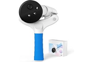 UPOK Table Tennis Paddle Grips Accessories for Oculus/Meta Quest 3 Controllers for Eleven Table Tennis VR Game - Quest 3 Ping Pong Paddle Handle Enhance Powerful Swing to Relieve Stress