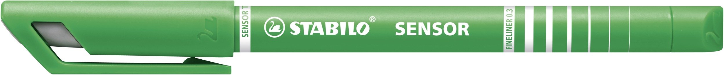 Stabilo Fineliner Sensor, Strichstärke: 0.3 mm, grün
