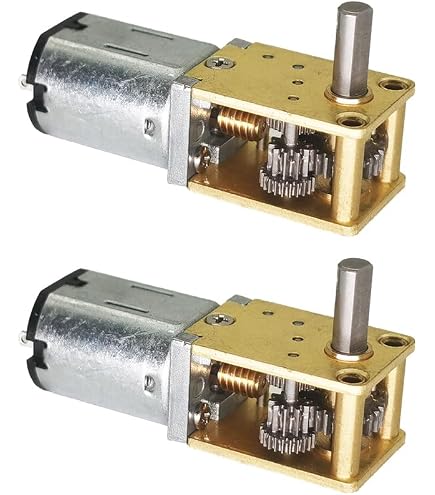 Amazon.com: 3V/6V/12V 90 Degrees 1812 N20 Gear Moror Reducer