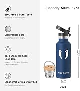 Super Sparrow 500ml Stainless Steel Insulated Water Bottle Kids view 3