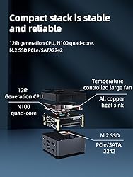 WayPonDEV BY51 Intel Alder Lake N100 Mini