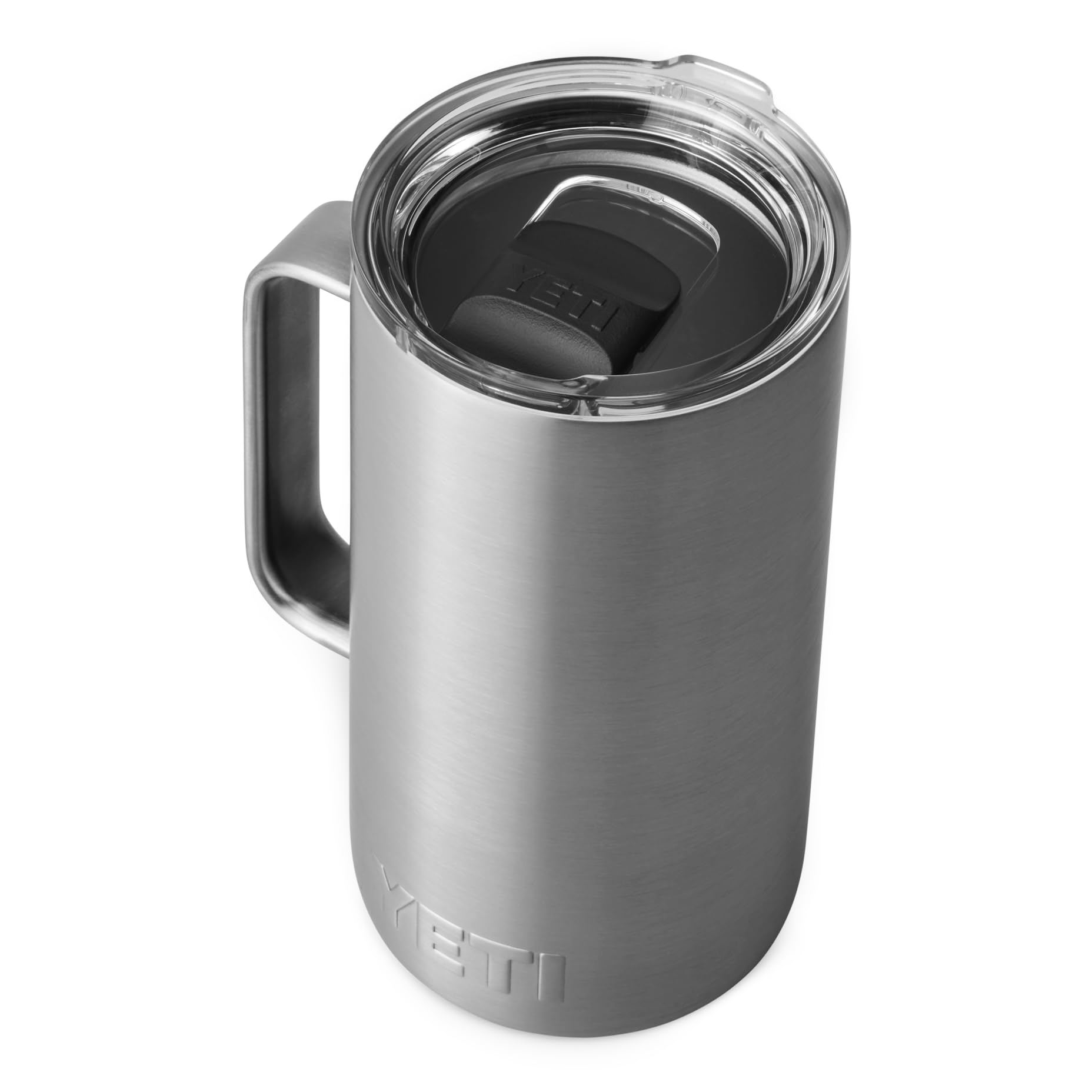YETI Rambler Mug, Vacuum Insulated Stainless Steel Mug with Magslider Lid, Stainless Steel, 24 oz (709 ml) — image 1