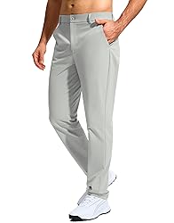 G Gradual Mens Golf Pants Stretch Dress Casual