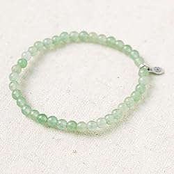 Tiny Rituals GREEN AVENTURINE ENERGY BRACELET