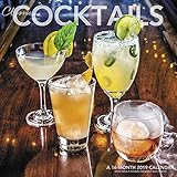 Classy Cocktails Wall Calendar (2019) by