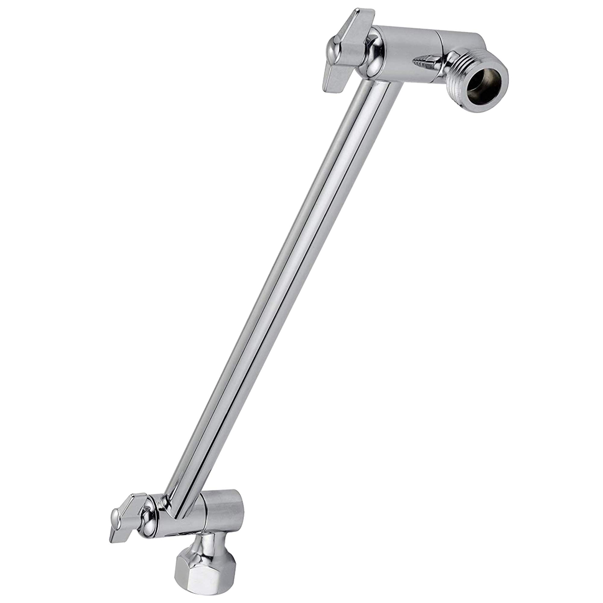 SparkPod Adjustable Shower Arm Extension Brass with High Polished