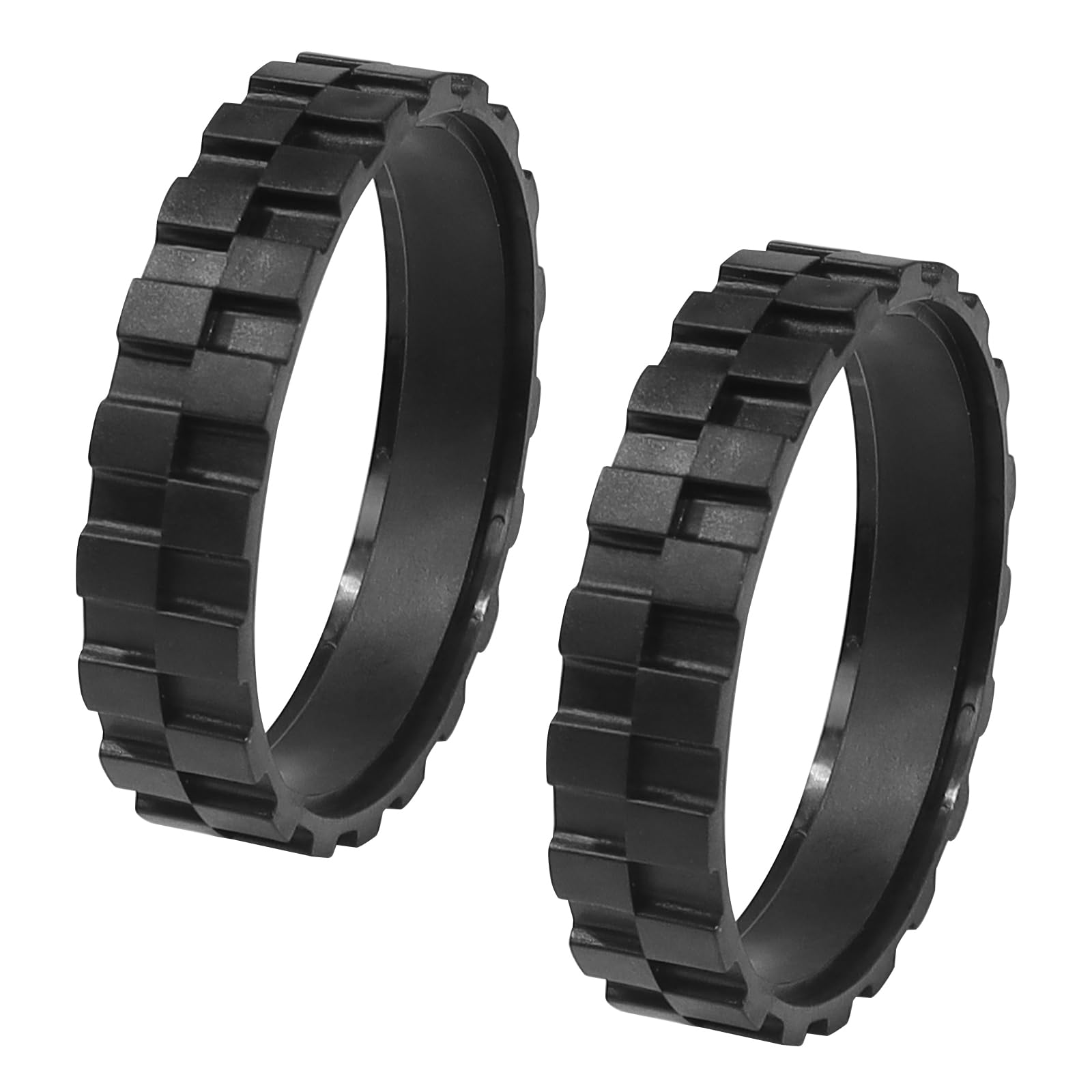 Photo 1 of 2 Pieces Replacement Tires for i-Robot Room-ba S9, j7, 500,600,700,800,900, e and i Series Models, Anti-Slip Wheel Tires Replacement Parts