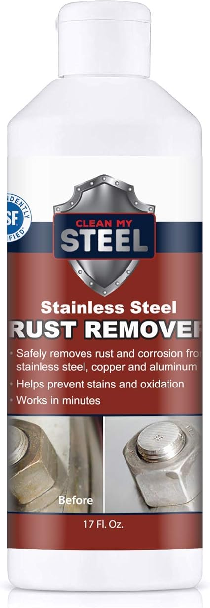 Amazon Com Innoshine B570 Stainless Steel Rust Remover Cleaner 17 Ounces Garden Outdoor
