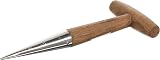 Rolson 82615 Stainless Steel Dibber Ash Handle Leather Strap Mirror Polish view 4