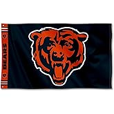 Chicago Bears Printed Header 3x5 Foot Banner Flag