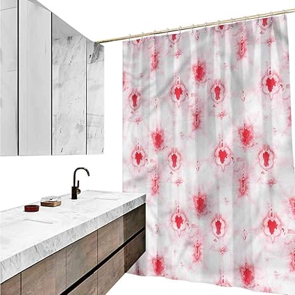 Amazon Com Jiahong Pan Batik Shower Curtain Polyester Fabric