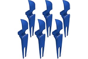 GOPONG GoSports Golf Beer Shotgun Divot Tool and Cigar Holder - Choose Your Color - 6 Pack For Golfers Who Like to Party