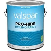 1 Gallon Valspar 16028 White Pro-Hide Ceiling Paint, Flat