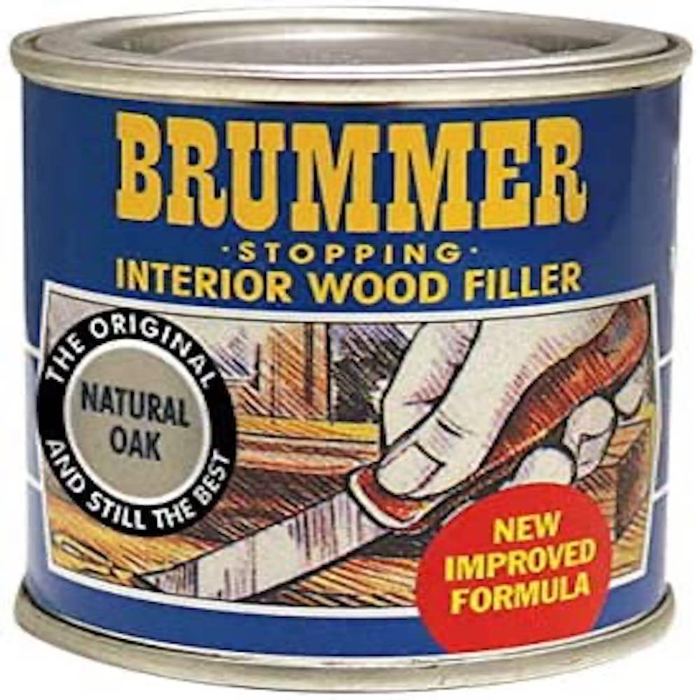 Briwax Brummer Interior Wood Filler Natural Oak 250g
