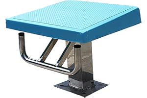 GUH HYDT Pool Diving Boards Without Hardware, Non-Slip Swimming Pool Diving Platform with Stainless Steel Base, for Competition