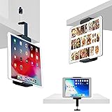TFY Universal Kitchen Cabinet Tablet Mount, Phone Holder & Tablet Mount with Clamp for Desk Shelf Compatible with iPad Pro Ai