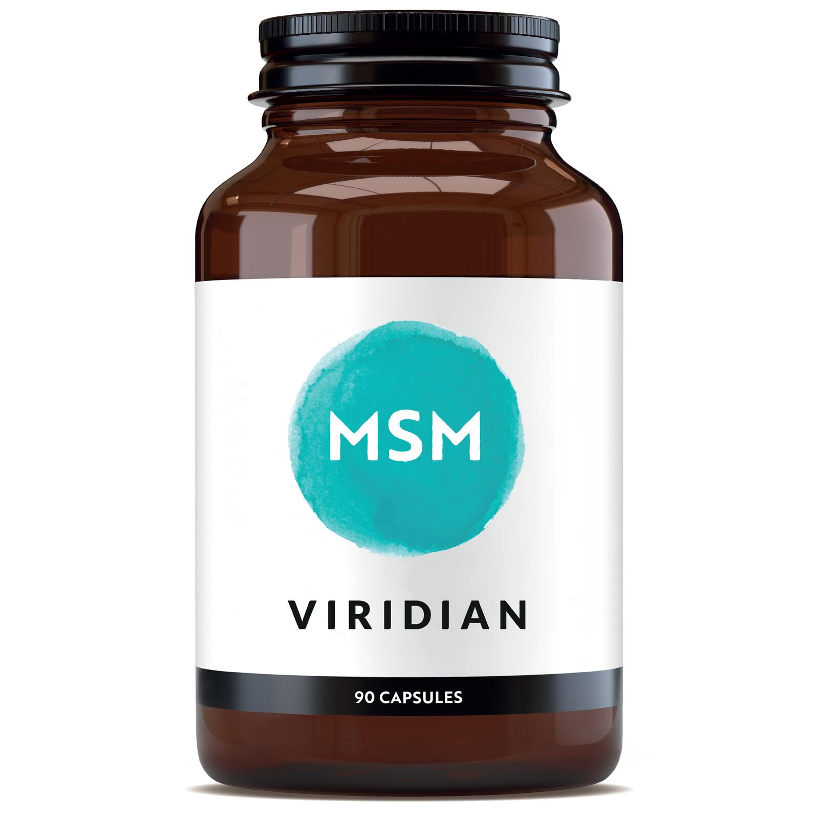 Viridian - MSM (Methyl sulphonyl Methane) 750mg, 90 Capsules | Joint, Skin, Hair, Nail & Connective Tissue Support | Collagen & Mobility Support | Vegan Friendly | Nutritionist Formulated