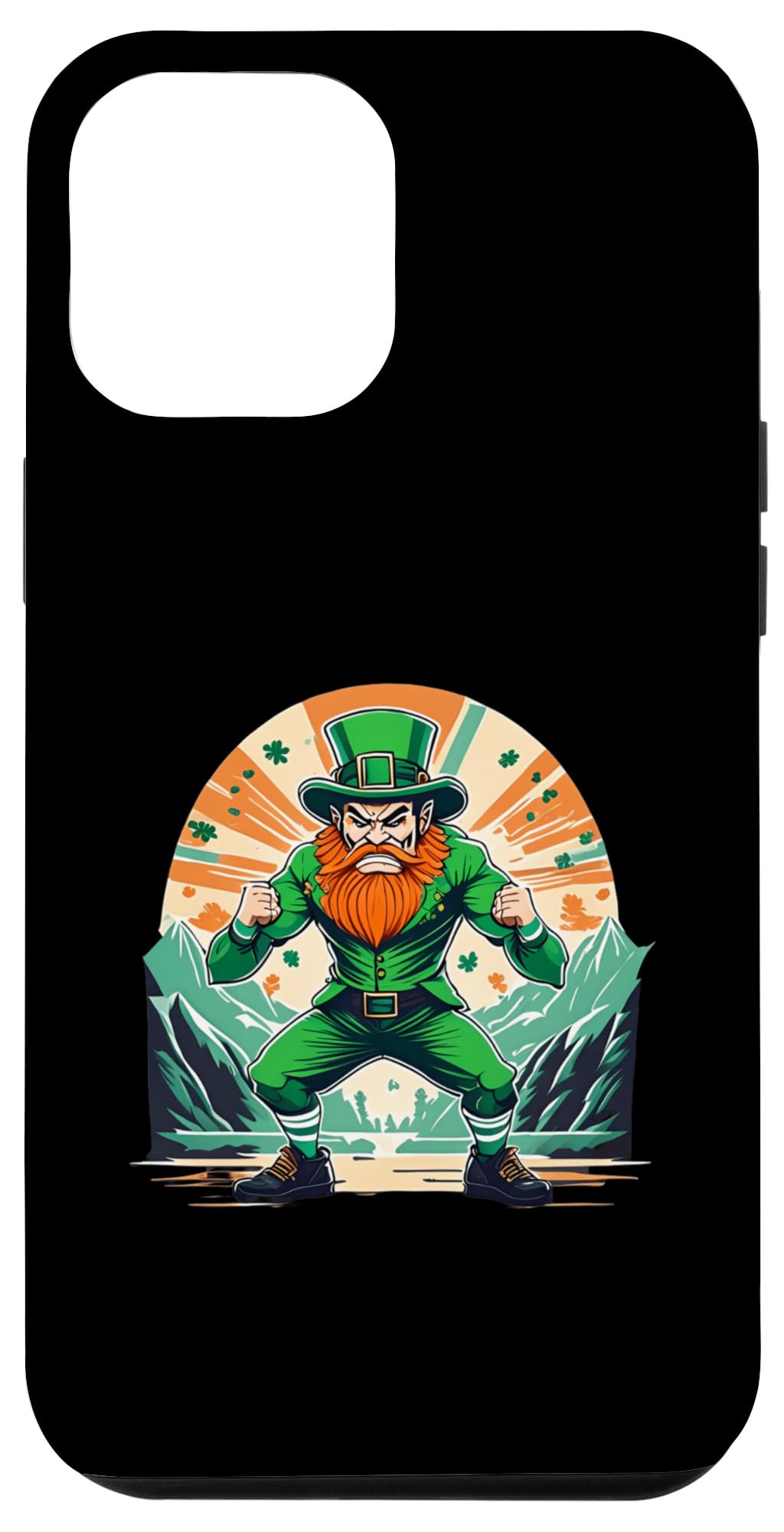 iPhone 13 Pro Max St. Patrick's Day Shamrock St Paddy's Day Leprechaun Case