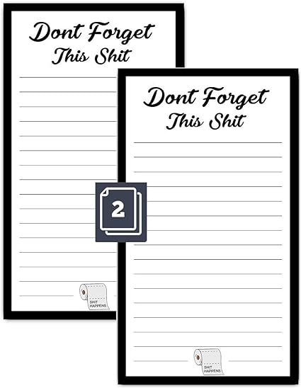 Taccuino Magnetico Per Lista Delle Cose Da Fare Con Scritta In Inglese Don T Forget Lingua Italiana Non Garantita Amazon It Cancelleria E Prodotti Per Ufficio