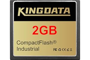 KINGDATA Industrial Compact Flash Memory Card 2GB FAT16 Type I for Industrial Equipment Vintage Digital Cameras