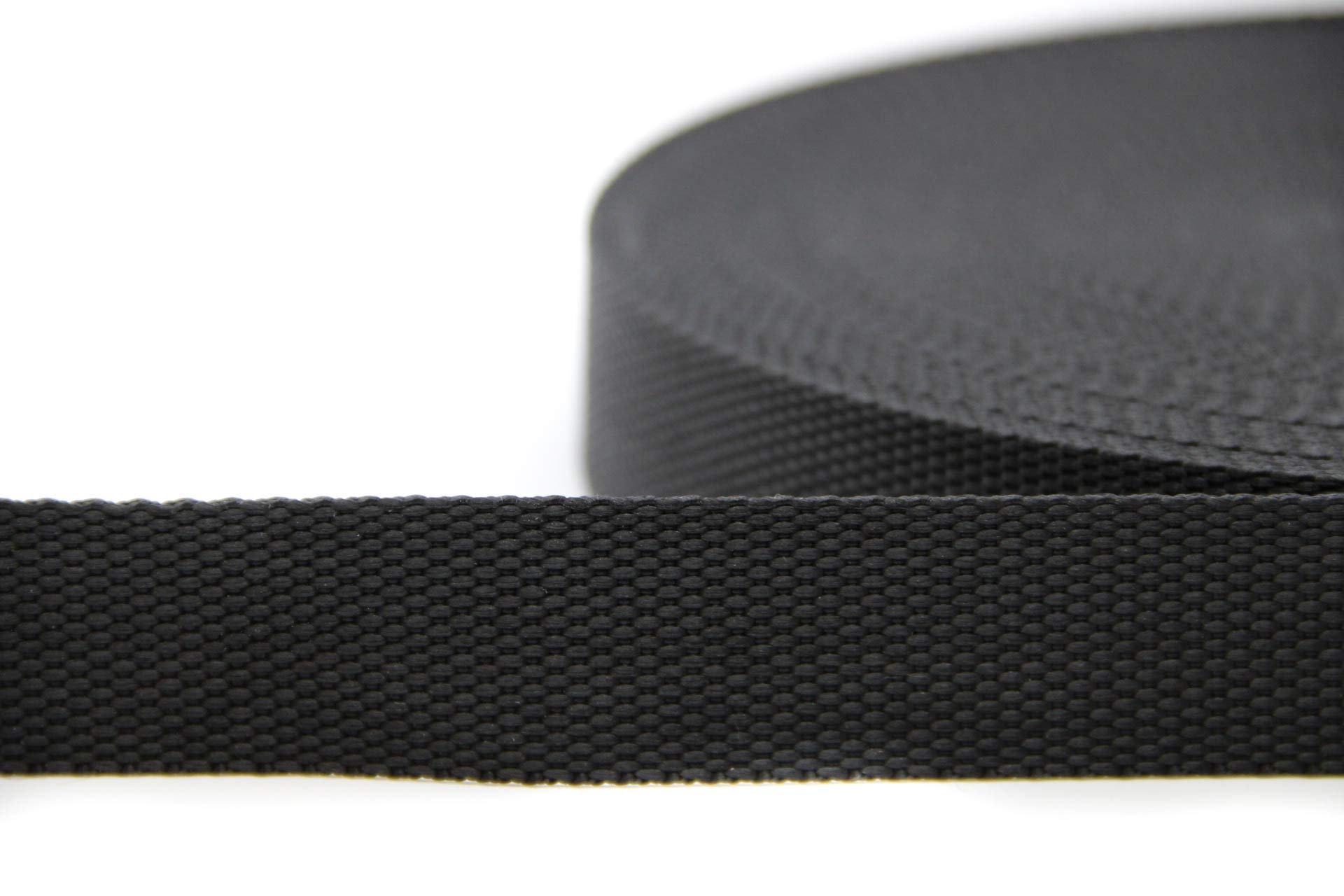 NTS-Nähtechnik 25 m webbing made from 100% polypropylene (black, 30)