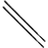 Drain Cleaning Brush 2 Pack, 23.6'' Drain Snake Cleaner Long Tool | Flexible Pipe Drain Clog Remover Tool,Nylon Bristles,Sink Drain Cleaner for Hair Clogs,Kitchen Sink, Bathroom Tub