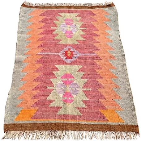 Aztec Style Turkish Kilim Rug
